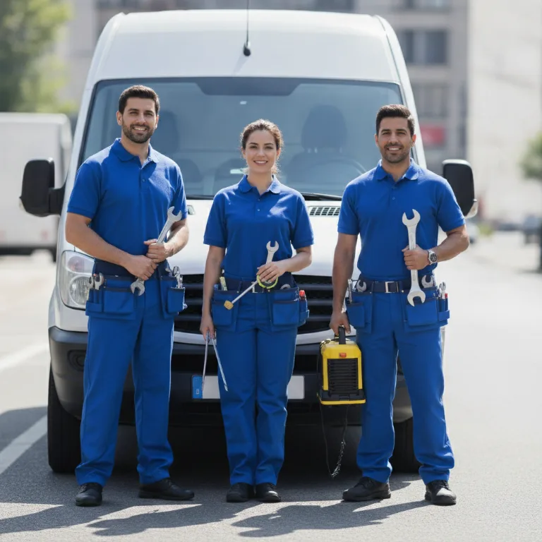 Industriewäscherei Team in Neumuenster